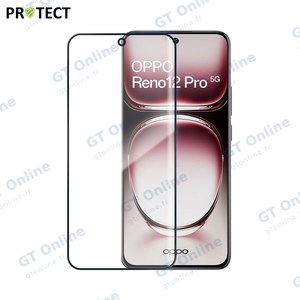 Verre Trempé Intégral PROTECT pour OPPO Reno 12 Pro 5G Noir