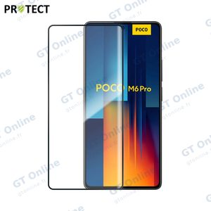 Verre Trempé Intégral PROTECT pour Xiaomi Poco M6 Pro 4G Noir