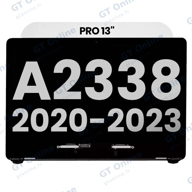 Écran pour Apple MacBook Pro 13" A2338 (2020 - 2023) (origine d'occasion, argent)