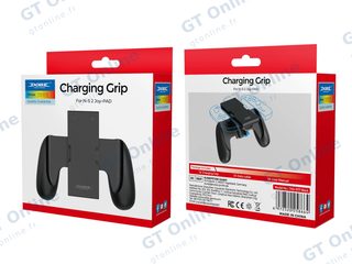 Poignée de manette avec câble de charge pour Nintendo Switch 2 DOBE TNS-3177 — noir