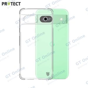 Coque Silicone Renforcée PROTECT pour Google Pixel 8a Transparent