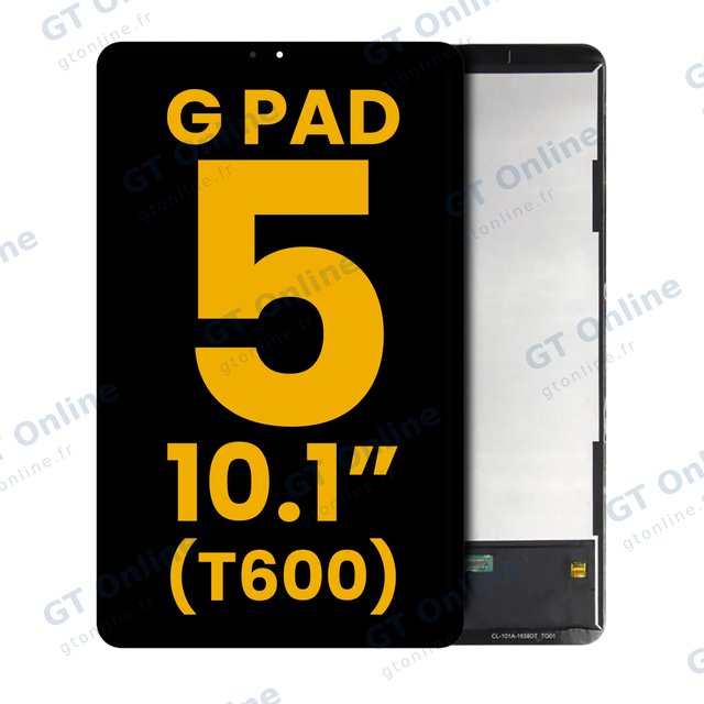 Écran LCD avec châssis pour LG G Pad 5 10.1" (T600) (reconditionné, toutes couleurs)