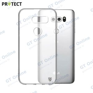 Coque Silicone PROTECT pour LG V30 Transparent