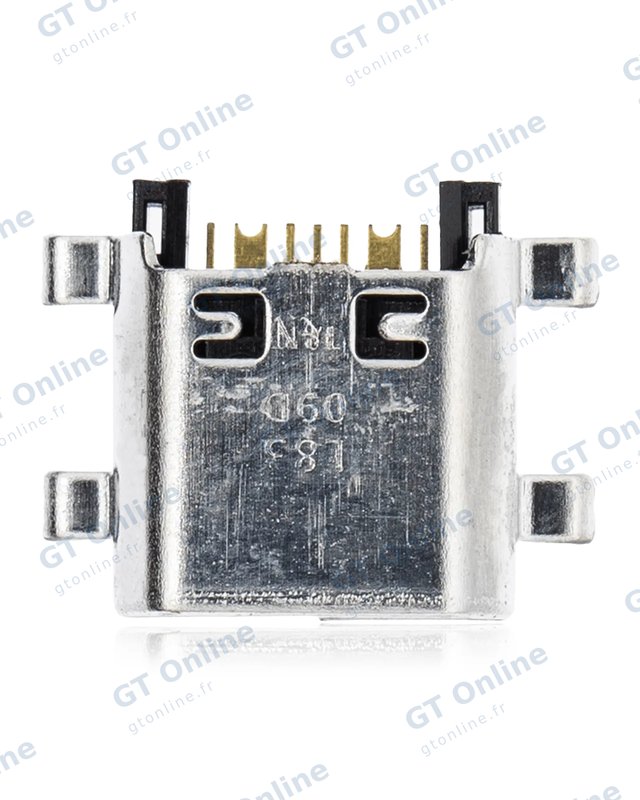 Connecteur de charge à souder — format Type C, 24 broches, 2 points de fixation (C217)