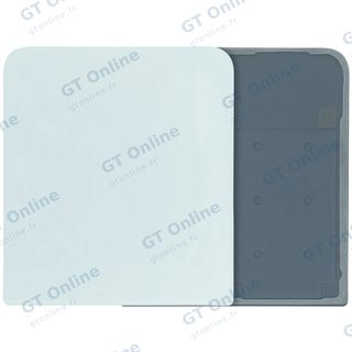 Vitre arrière pour Samsung Galaxy Z Flip 3 5G (pack service origine, blanc)
