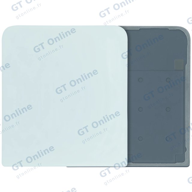 Vitre arrière pour Samsung Galaxy Z Flip 3 5G (pack service origine, blanc)