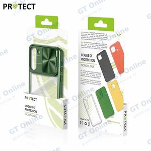 Coque de Protection IE027 PROTECT pour Samsung Galaxy S23 5G S911 Vert Foncé — vue 2