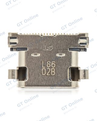 Connecteur de charge nu à souder pour Motorola Moto Z Play Droid (XT1635 / 2016) (soudure requise)