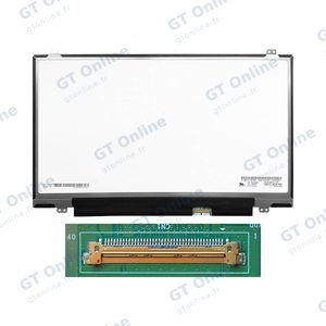 Dalle Ordinateur Portable 14.0" Slim FHD (1920x1080) LCD 60Hz Touchscreen, eDP 40pin Droite 25mm, Fixation Haut
