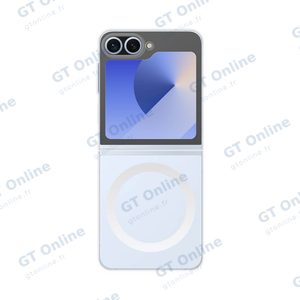 Coque Silicone MagSafe Compatible pour Samsung Galaxy Z Flip 6 5G F741 Transparent — vue 2