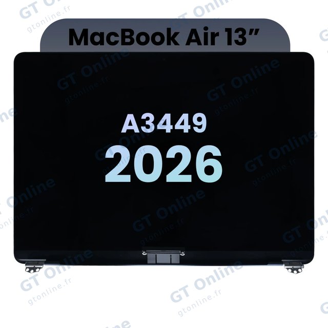 Écran pour Apple MacBook Air 13" (A3449) (2026) (origine, lumière stellaire)
