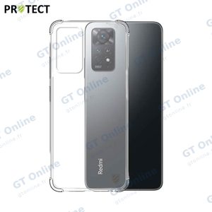 Coque Silicone Renforcée PROTECT pour Xiaomi Redmi Note 11 Pro 4G/Redmi Note 11 Pro 5G Transparent