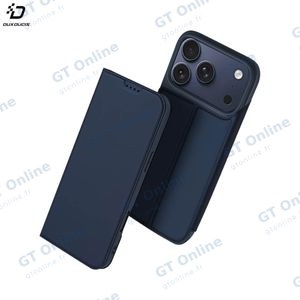 Housse de Protection Skin Pro Dux Ducis pour Apple iPhone 17 Pro/iPhone 18 Pro Bleu