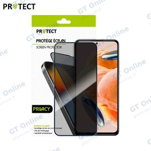 Verre Trempé PRIVACY PROTECT pour Xiaomi Redmi Note 12 Pro 5G/Redmi Note 12 Pro 4G Transparent — vue 2