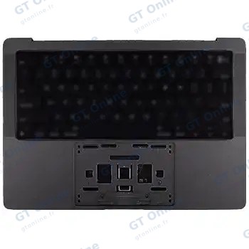 Châssis supérieur avec batterie et clavier ISO allemand pour Apple MacBook Pro 14" A3434 (2025) (origine, noir sidéral)
