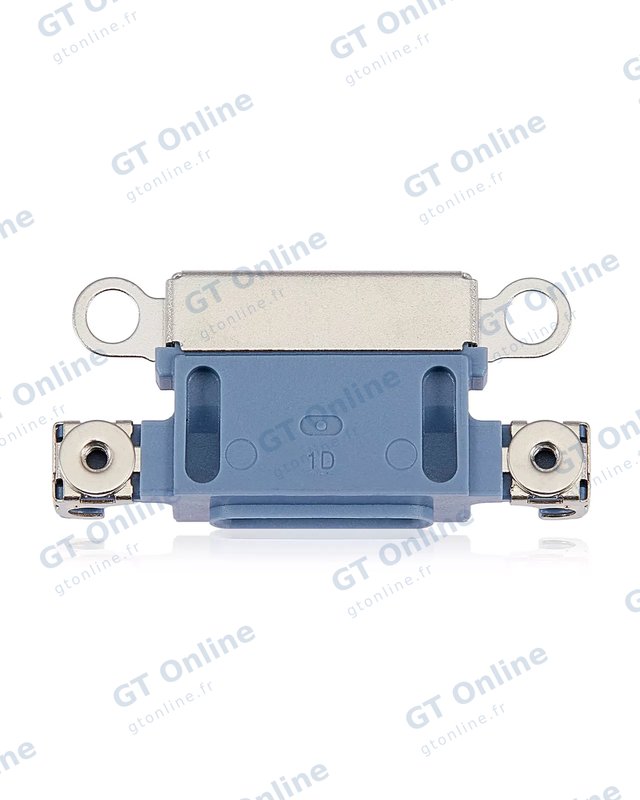 Connecteur de charge nu à souder pour Apple iPhone 14 / 14 Plus (bleu, lot de 10) — réf. 107082026291