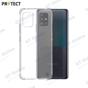 Coque Silicone Renforcée PROTECT pour Samsung Galaxy A51 5G A516 Transparent