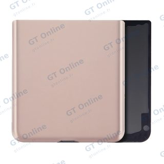 Vitre arrière pour Samsung Galaxy Z Flip 5G (F707) (pack service origine, bronze Mystic)