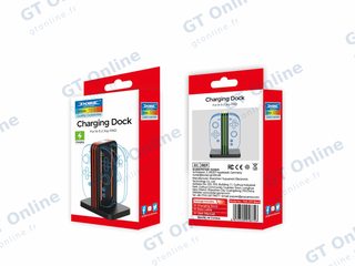Station de charge 4 manettes Joy-Con pour Nintendo Switch 2 DOBE TNS-3171 — noir