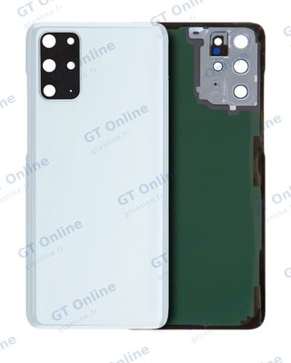 Vitre arrière pour Samsung Galaxy S20 Plus (pack service origine, blanc nuage)
