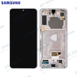 Écran Tactile Original Samsung Galaxy S21 Plus 5G G996 GH82-24553C GH82-24554C Phantom Silver