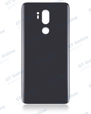 Vitre arrière pour LG G7 ThinQ (noir)