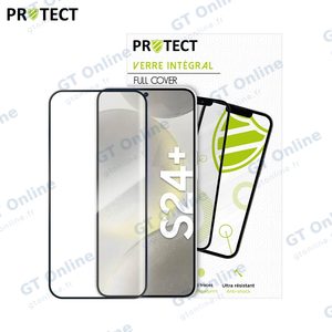 Verre Trempé Intégral PROTECT pour Samsung Galaxy S24 Plus 5G S926 Noir — vue 2