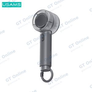Mini Ventilateur Portable Usams LU01 2000mAh Noir