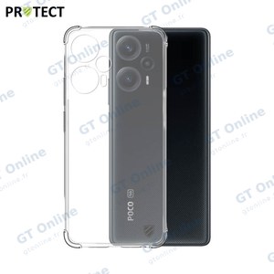 Coque Silicone Renforcée PROTECT pour Xiaomi POCO F5 5G Transparent