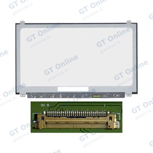 Dalle Ordinateur Portable 15.6" Slim HD (1366x768) LCD TN 60Hz, 30pin Droite 19mm, Fixation Haut Bas ~350mm