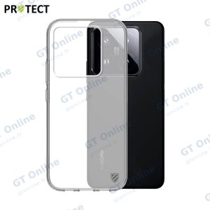 Coque Silicone PROTECT pour Xiaomi 14 Pro Transparent
