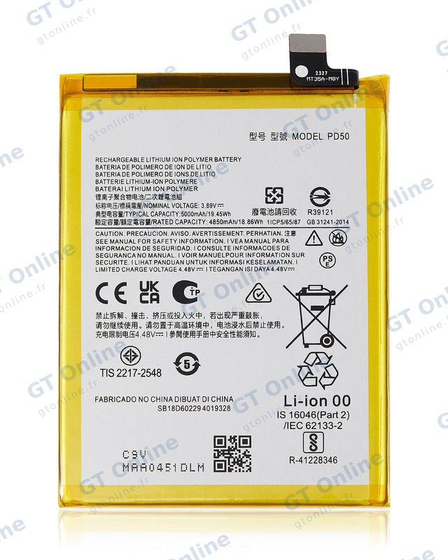 Batterie pour Motorola Moto G Power 5G (XT2311 / 2023) (PD50)