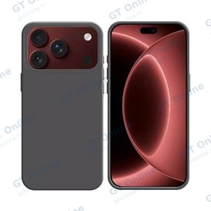 Coque Silicone Compatible pour Apple iPhone 17 Pro Max/iPhone 18 Pro Max #34 Gris Foncé