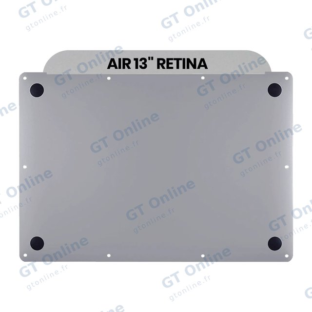 Coque inférieure pour Apple MacBook Air 13" A1932 (2018-2019) / A2179 (2020) (origine neuve, argent)