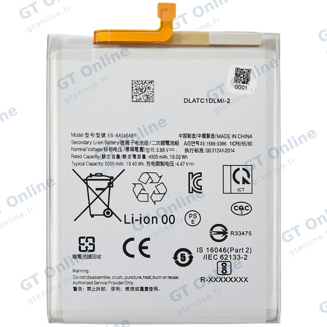 Batterie pour Samsung Galaxy A34 (A346 / 2023) / A54 5G (A546 / 2023)