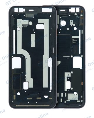 Châssis pour Google Pixel 4 (rose bouton d'alimentation)