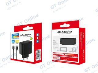 Adaptateur secteur USB-C avec câble USB-C pour Nintendo Switch / Switch 2 DOBE TNS-5169 — noir