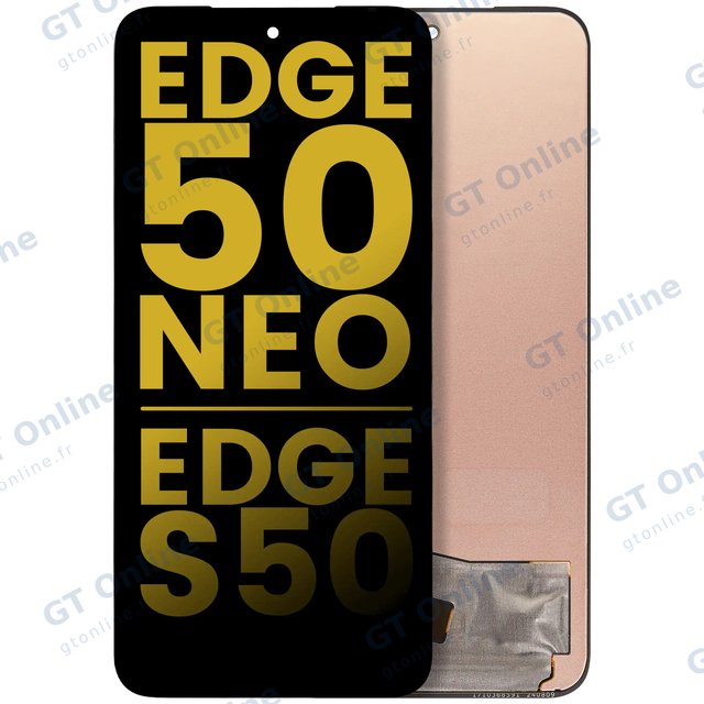 Écran OLED sans châssis pour Motorola Moto Edge 50 Neo (XT2409-3 / 2024) / Edge S50 (XT2409-5 / 2024) / Edge 60 Neo (XT2509-1 / 2025) (reconditionné, toutes couleurs)