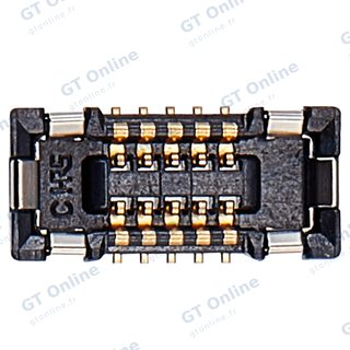 Connecteur FPC femelle de lecteur d’empreintes à souder sur la carte mère pour Samsung Galaxy A13 5G (A136U / 2021) (10 Pin) (lot de 10)