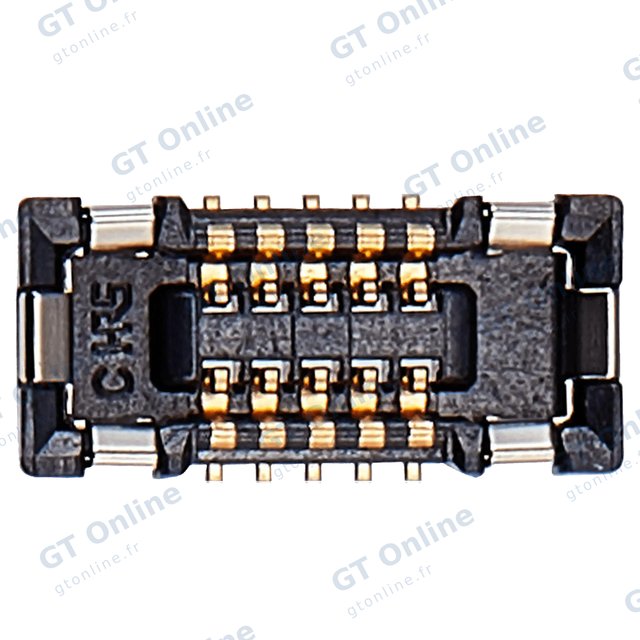Connecteur FPC femelle de lecteur d’empreintes à souder sur la carte mère pour Samsung Galaxy A13 5G (A136U / 2021) (10 Pin) (lot de 10)