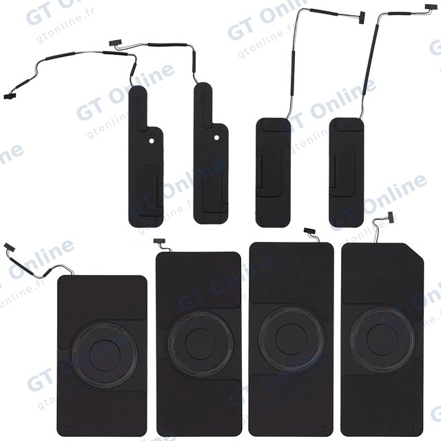 Haut-parleur pour Apple iPad Pro 13" 7th Gen (2024) (lot de 8, WiFi / Cellular)