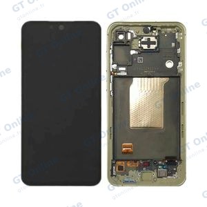 Écran Tactile Original Assembled avec Châssis Compatible Samsung Galaxy A55 5G A556 GH82-34305D Lime