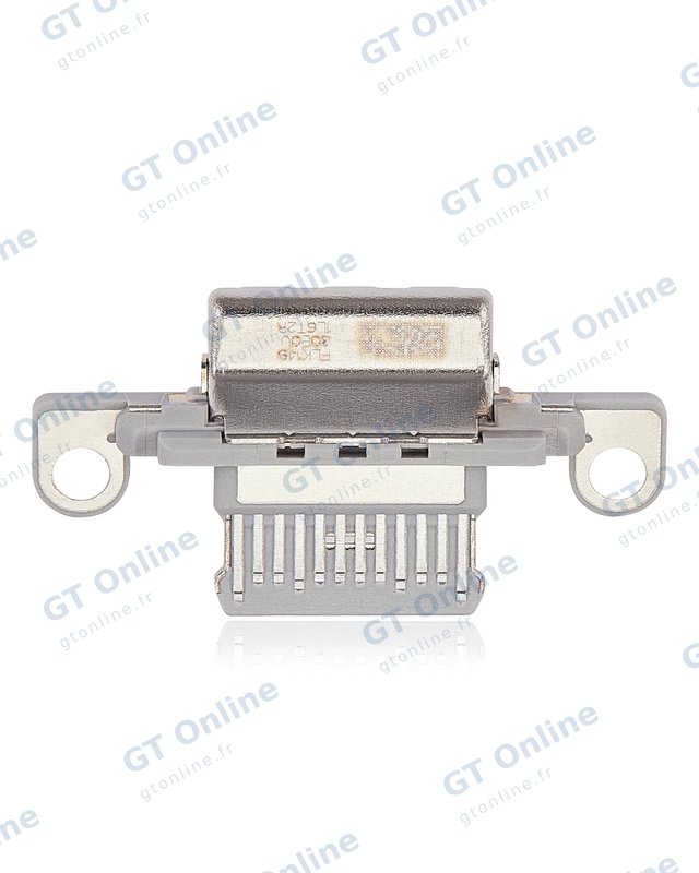 Connecteur de charge nu à souder pour Apple iPad 10 (2022) (soudure requise, argent)