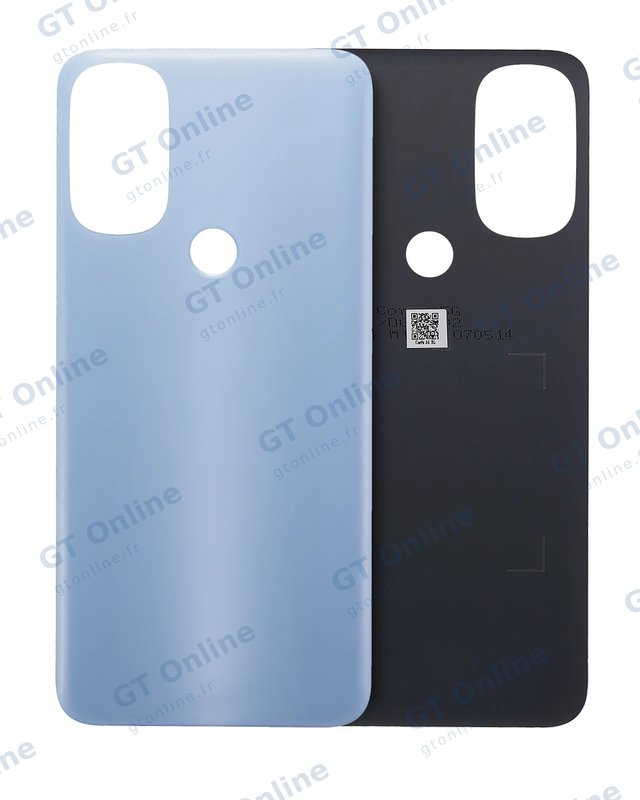 Vitre arrière pour Motorola Moto G71 5G (XT2169 / 2022) (Arctic Blue)