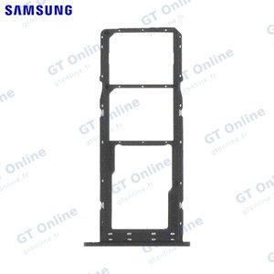 Tiroir SIM Original Samsung Galaxy A02s A025G GH81-20134A Noir