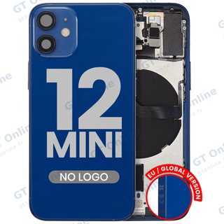 Châssis pour Apple iPhone 12 Mini (version EU, compatible premium, bleu)