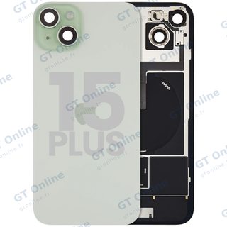 Vitre arrière pour Apple iPhone 15 Plus (origine d'occasion — grade B, vert)