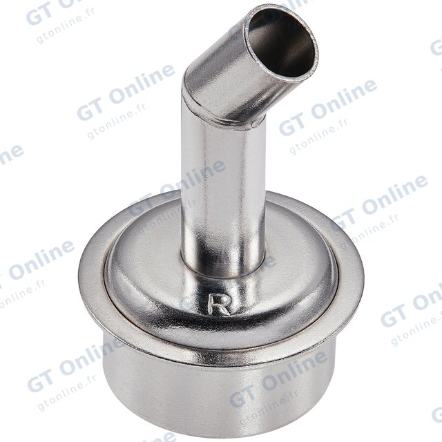 Équipement atelier pour ReLife 861 Series 45 Degree Oblique Stainless Steel Hot Air Rework Station Nozzles - 8MM (Relife)