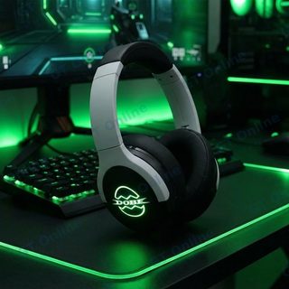 Casque Bluetooth audio gaming avec microphone DOBE TP5-5515 — blanc