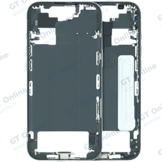 Châssis pour Apple iPhone Air (US / EU Version, origine d'occasion — grade B, bleu ciel) — Châssis central avec petites pièces